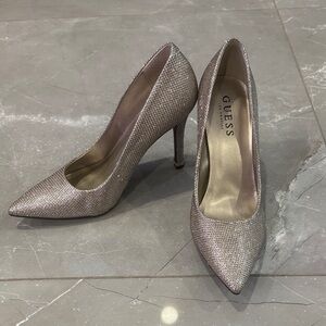 Guess Rhinestone Pointed-Toe Heels